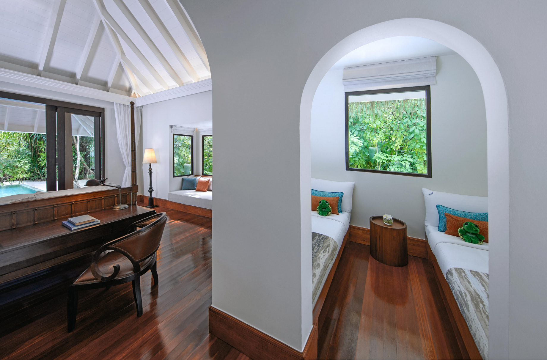 Anantara Kihavah Maldives Villas Resort – Baa Atoll, Maldives – Family Beach Pool Villa Interior