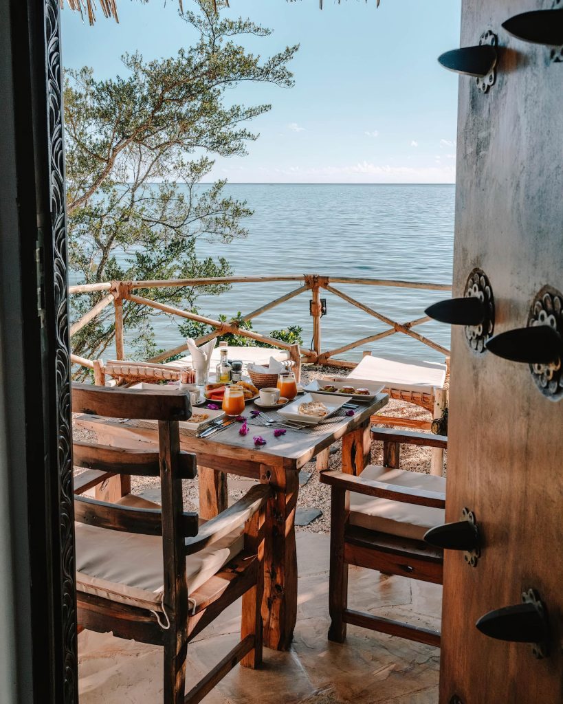The Island Pongwe Lodge - Pongwe, Zanzibar, Tanzania - Villa Patio Dining