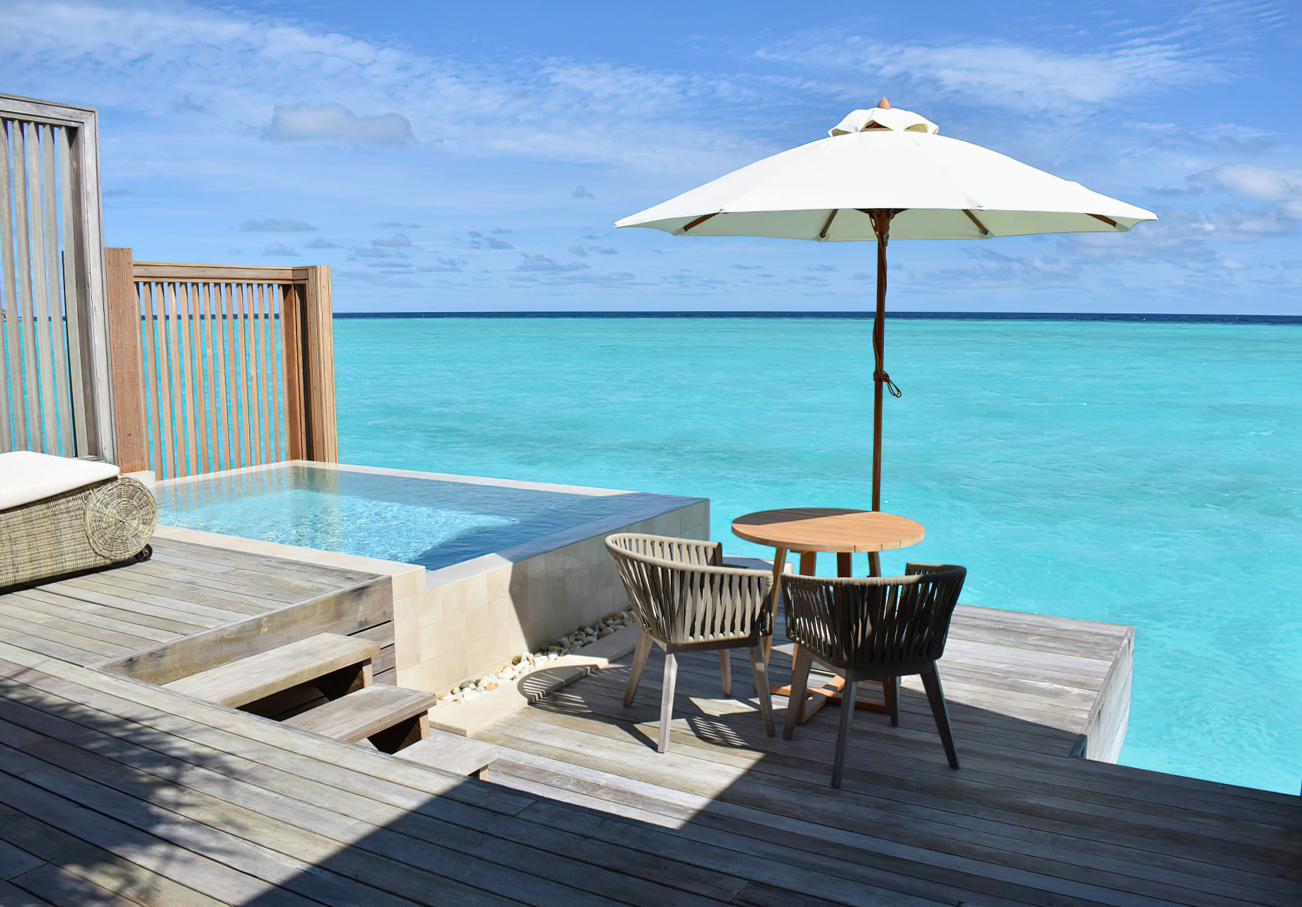 Baglioni Resort Maldives – Maagau Island, Rinbudhoo, Maldives – Overwater Villa Pool Deck