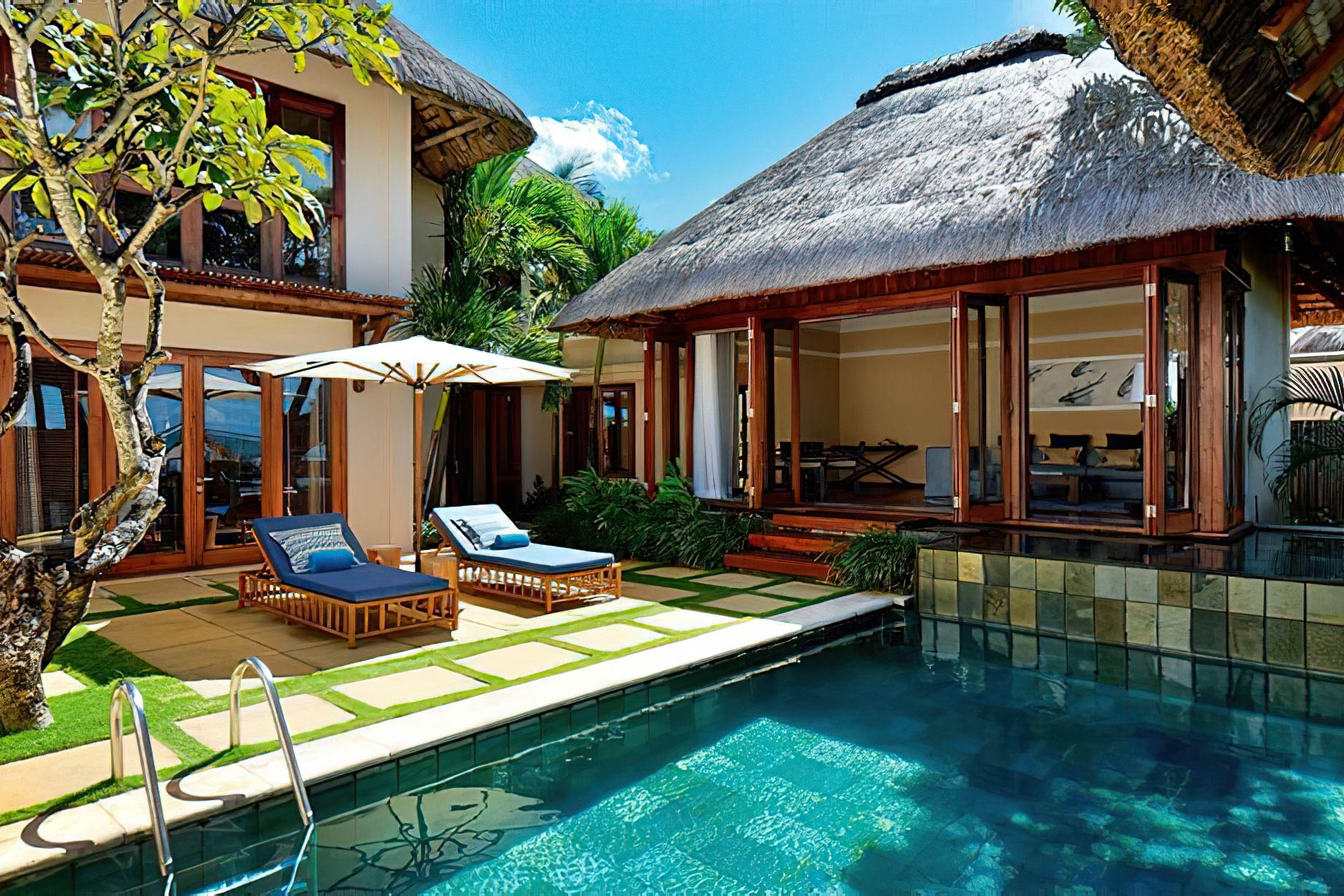 Constance Belle Mare Plage Resort – Mauritius – Beach Pool Villa Exterior