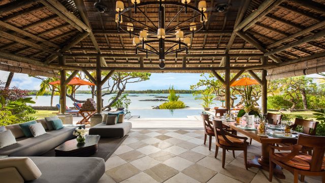 Constance Prince Maurice Resort - Mauritius - Princely Villa Terrace View