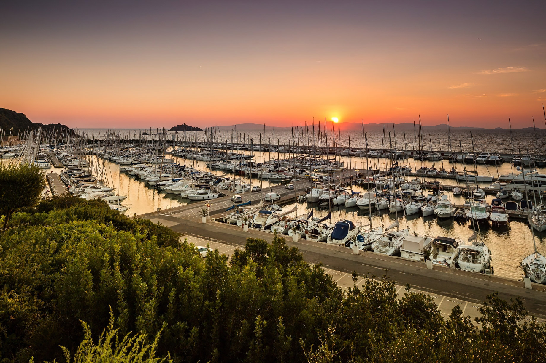 Baglioni Resort Cala del Porto Tuscany – Punta Ala, Italy – Marina View Sunset