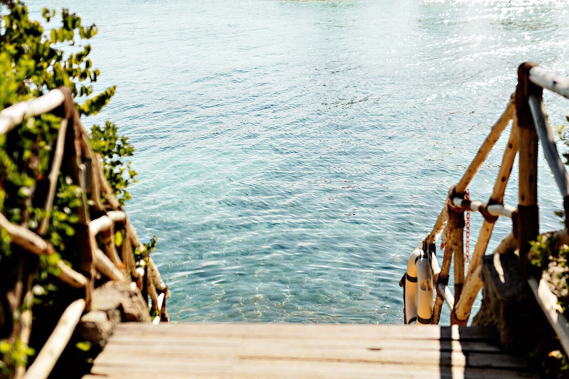 The Island Pongwe Lodge - Pongwe, Zanzibar, Tanzania - Stairs to Ocean
