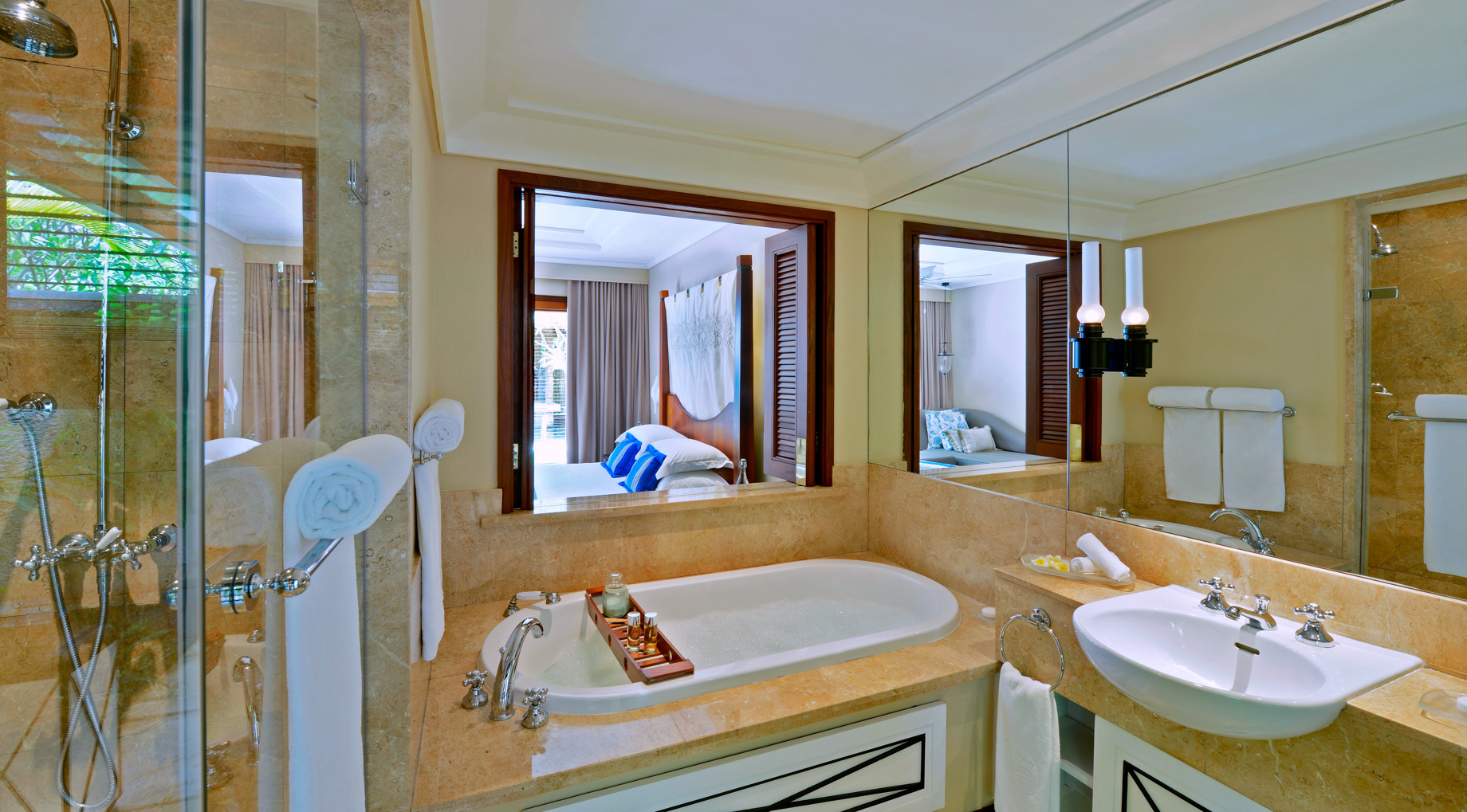 Constance Belle Mare Plage Resort – Mauritius – Pool Villa Bathroom