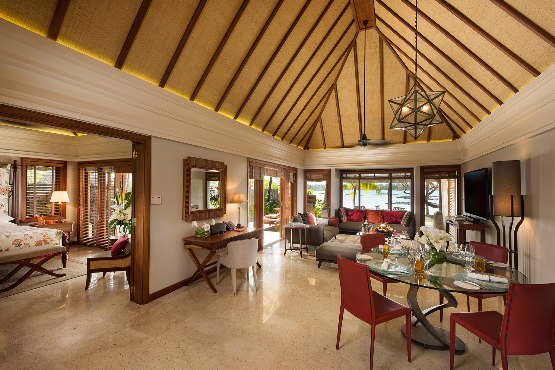 Constance Prince Maurice Resort – Mauritius – Princely Villa Living Room
