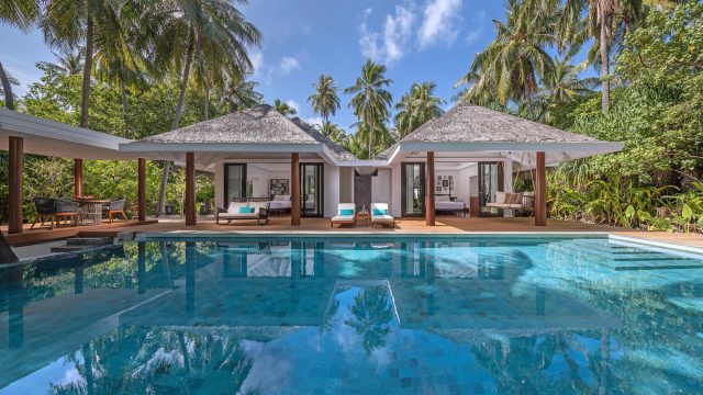 Anantara Kihavah Maldives Villas Resort - Baa Atoll, Maldives - Two Bedroom Beach Pool Residence Exterior