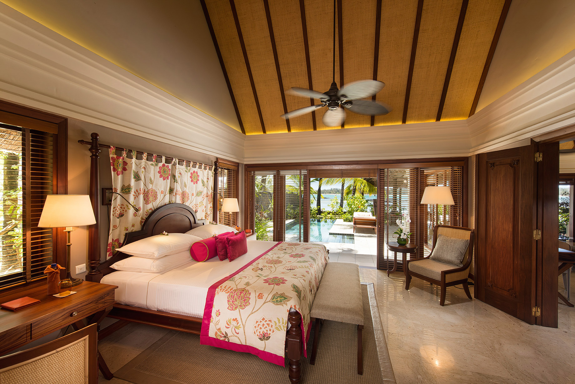 Constance Prince Maurice Resort – Mauritius – Princely Villa Bedroom