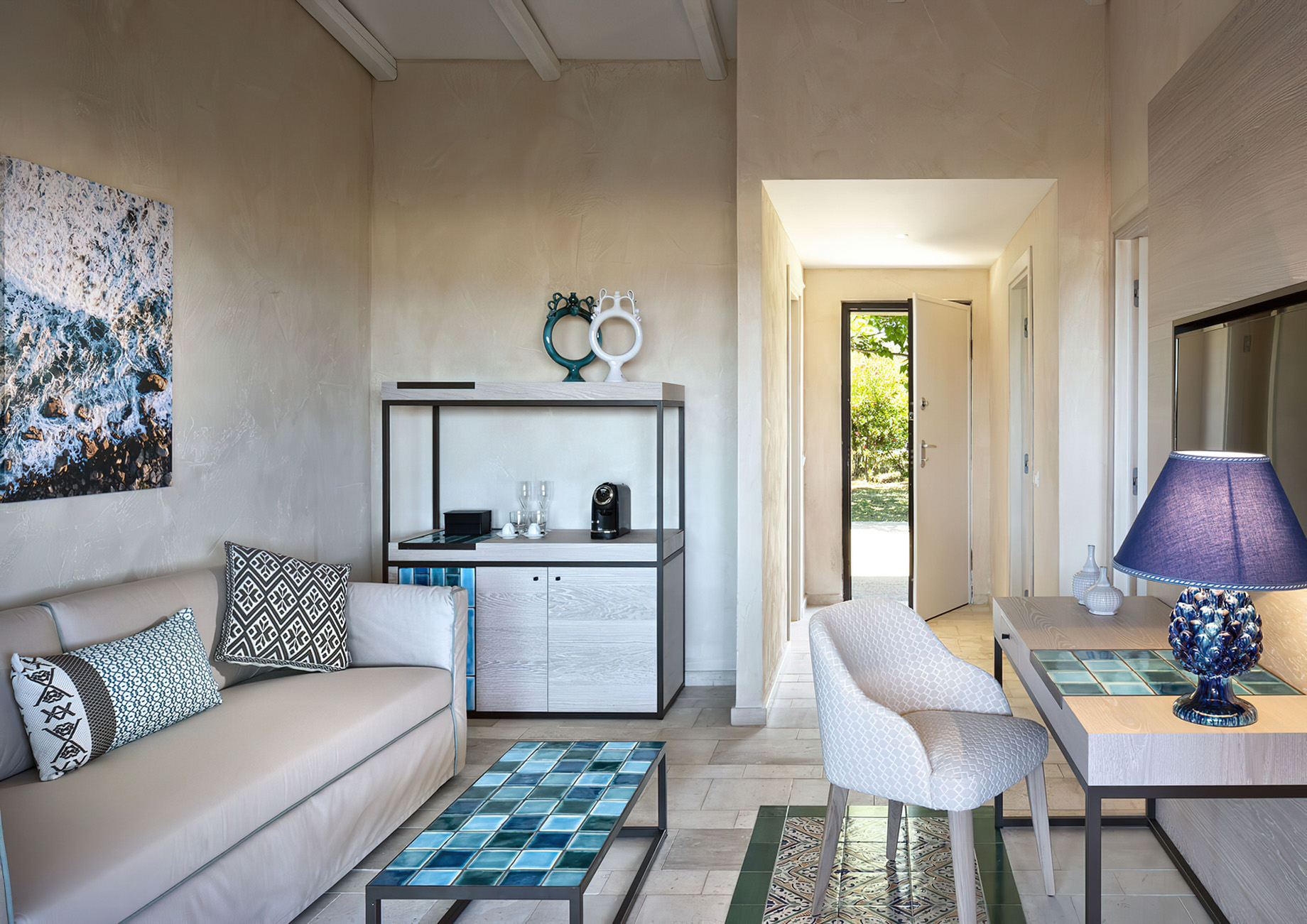 Baglioni Resort Sardinia - San Teodoro, Sardegna, Italy - Sea View Suite Living Room