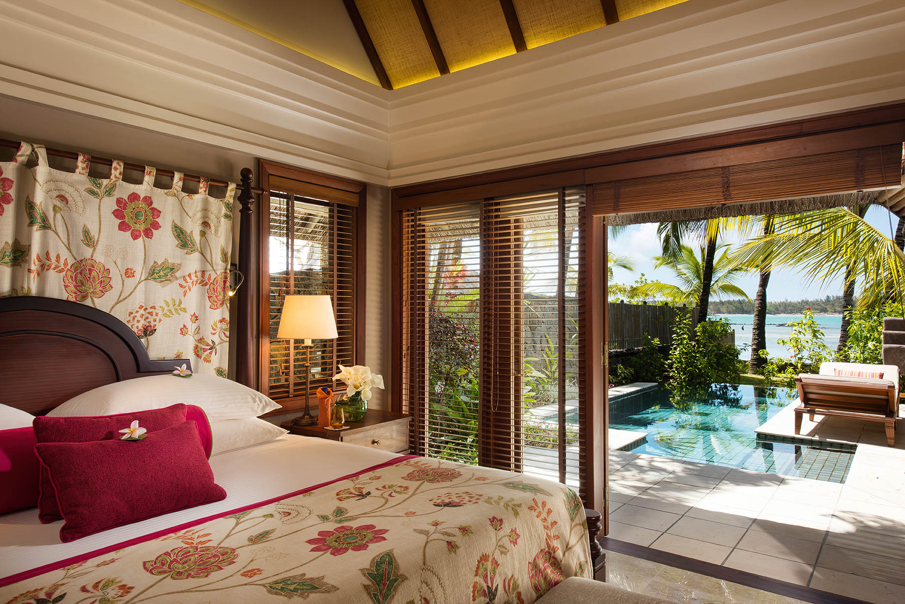 Constance Prince Maurice Resort – Mauritius – Princely Villa Bedroom view