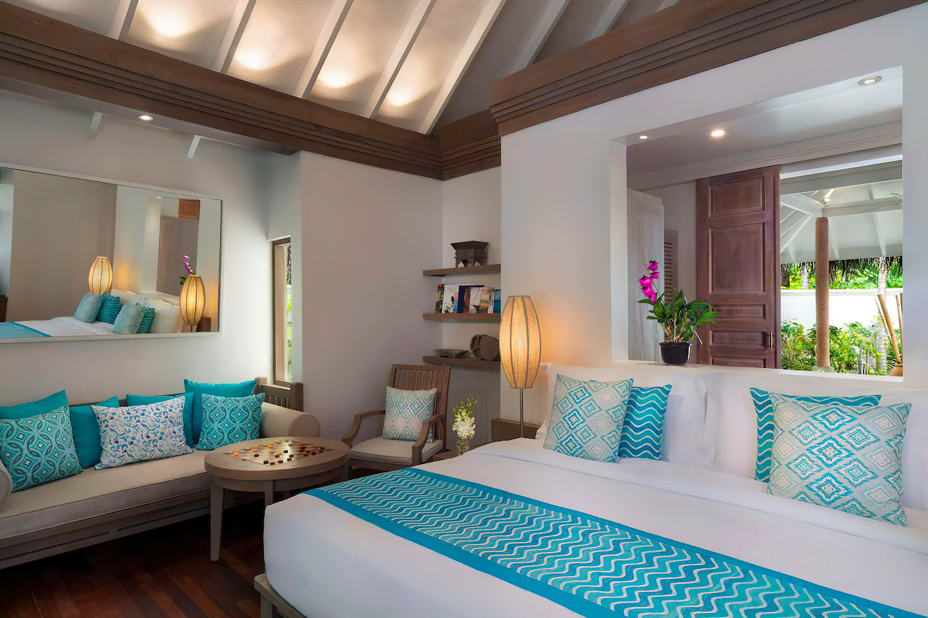 Anantara Thigu Maldives Resort – South Male Atoll, Maldives – Sunset Beach Villa Interior