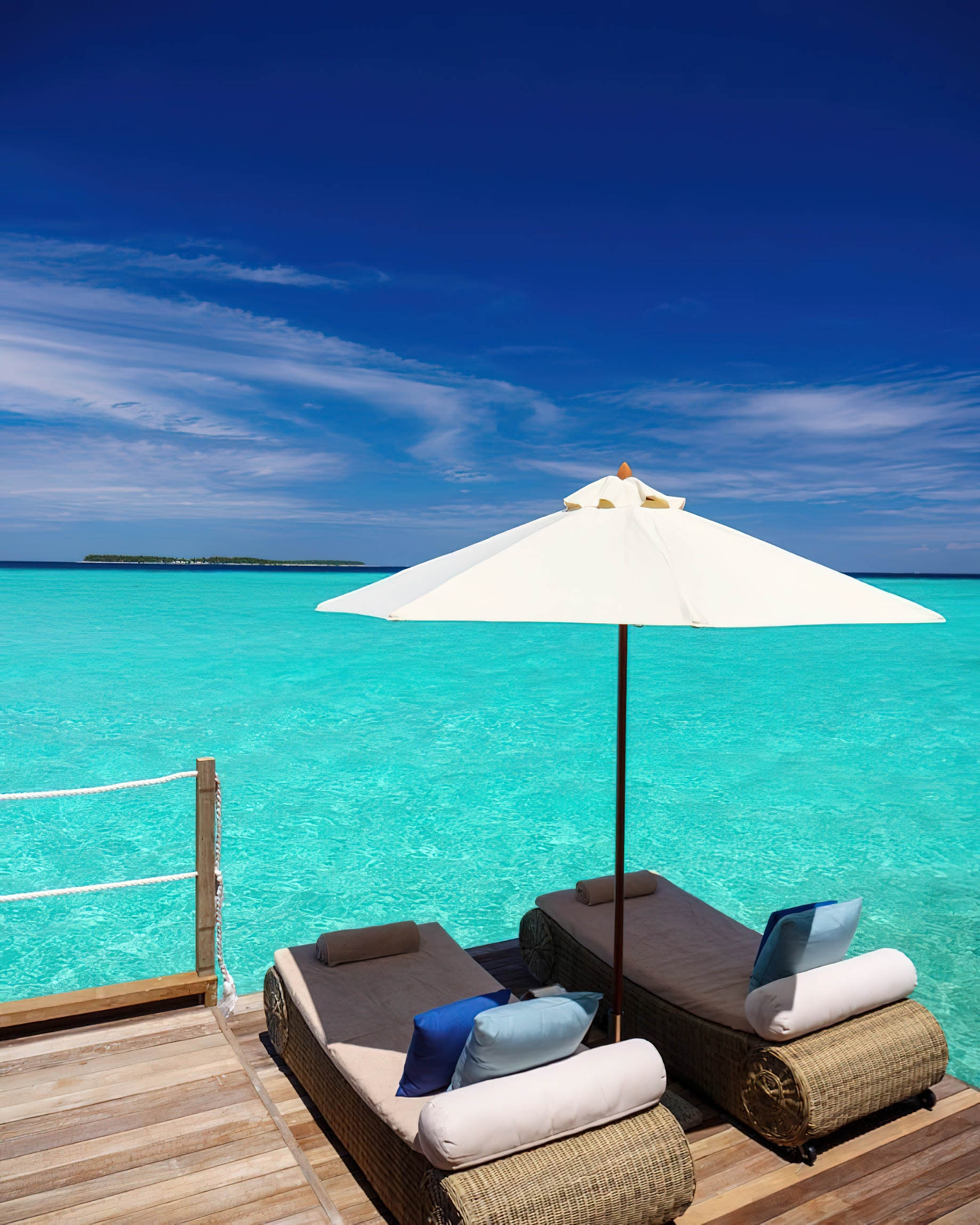 Baglioni Resort Maldives – Maagau Island, Rinbudhoo, Maldives – Water Villa Deck Ocean View