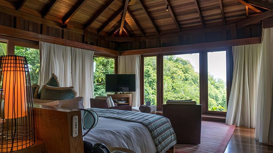 Constance Ephelia Resort - Port Launay, Mahe, Seychelles - Presidential Villa Bedroom Mountain View