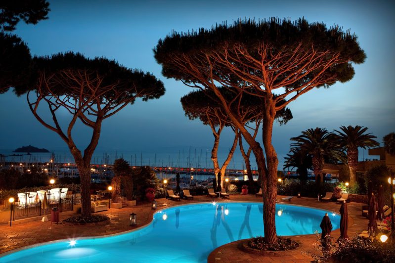 Baglioni Resort Cala del Porto Tuscany - Punta Ala, Italy - Pool Night View