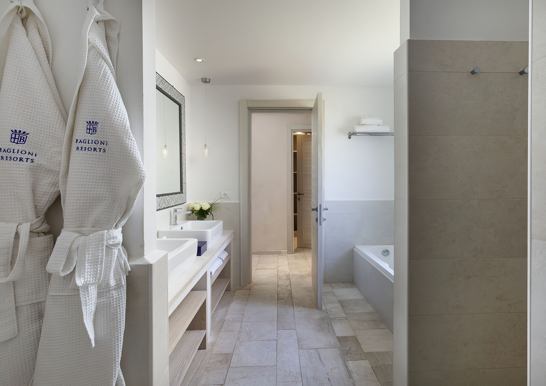 Baglioni Resort Sardinia – San Teodoro, Sardegna, Italy – Sea View Suite Bathroom