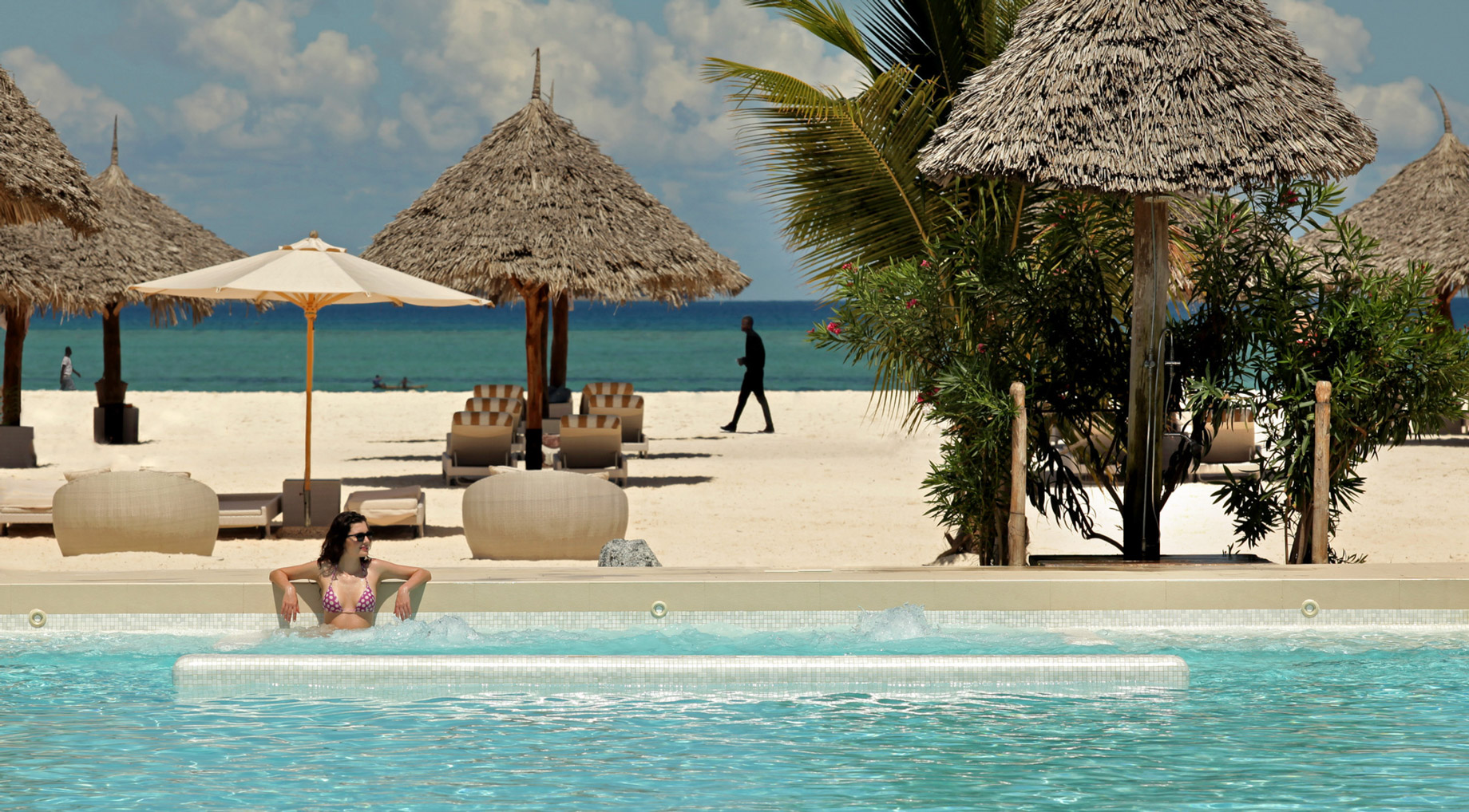 Gold Zanzibar Beach House & Spa Resort – Nungwi, Zanzibar, Tanzania – Pool Beach View
