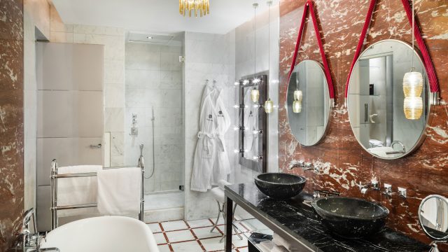 Baglioni Hotel Regina, Roma - Rome, Italy - Regina Suite Bathroom