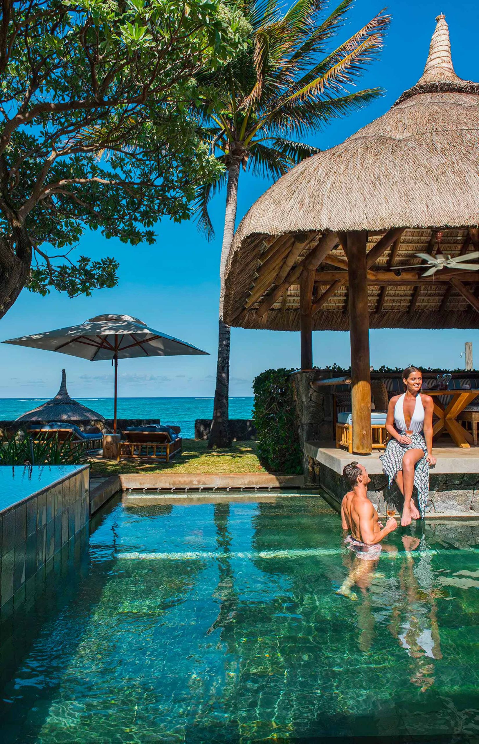 Constance Belle Mare Plage Resort – Mauritius – Beach Pool Villa Exterior Pool