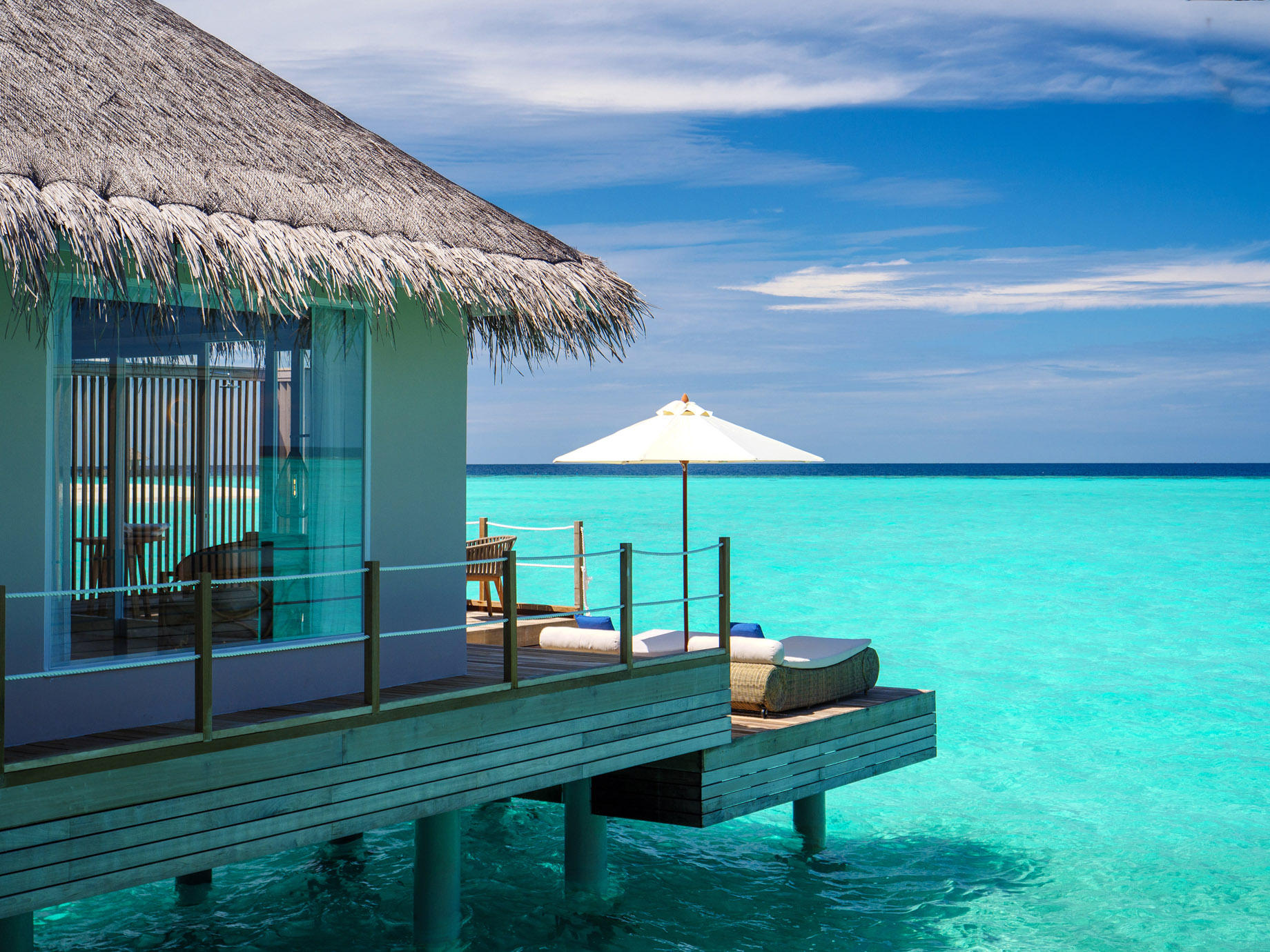 Baglioni Resort Maldives – Maagau Island, Rinbudhoo, Maldives – Water Villa Exterior Ocean View