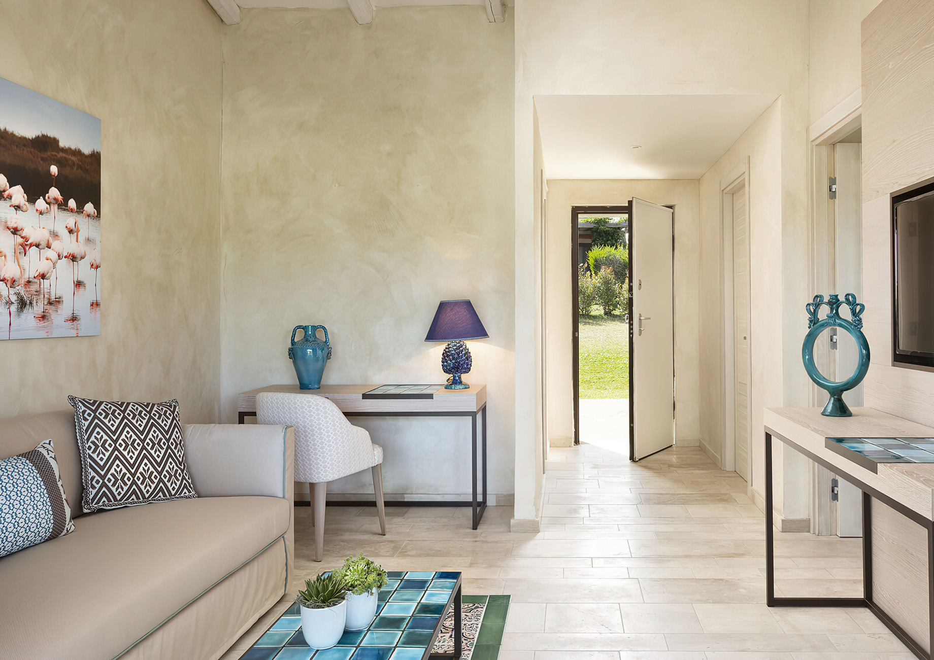 Baglioni Resort Sardinia – San Teodoro, Sardegna, Italy – Garden Suite Living Area