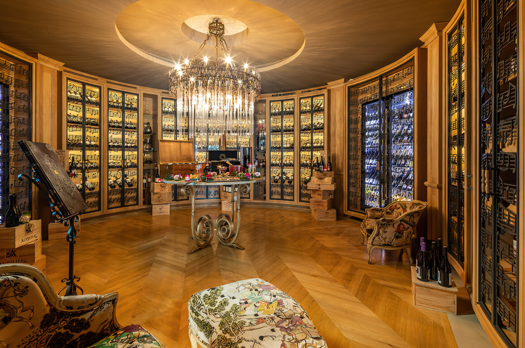 Villa Gallici Relais Châteaux Hotel – Aix-en-Provence, France – Wine Cellar