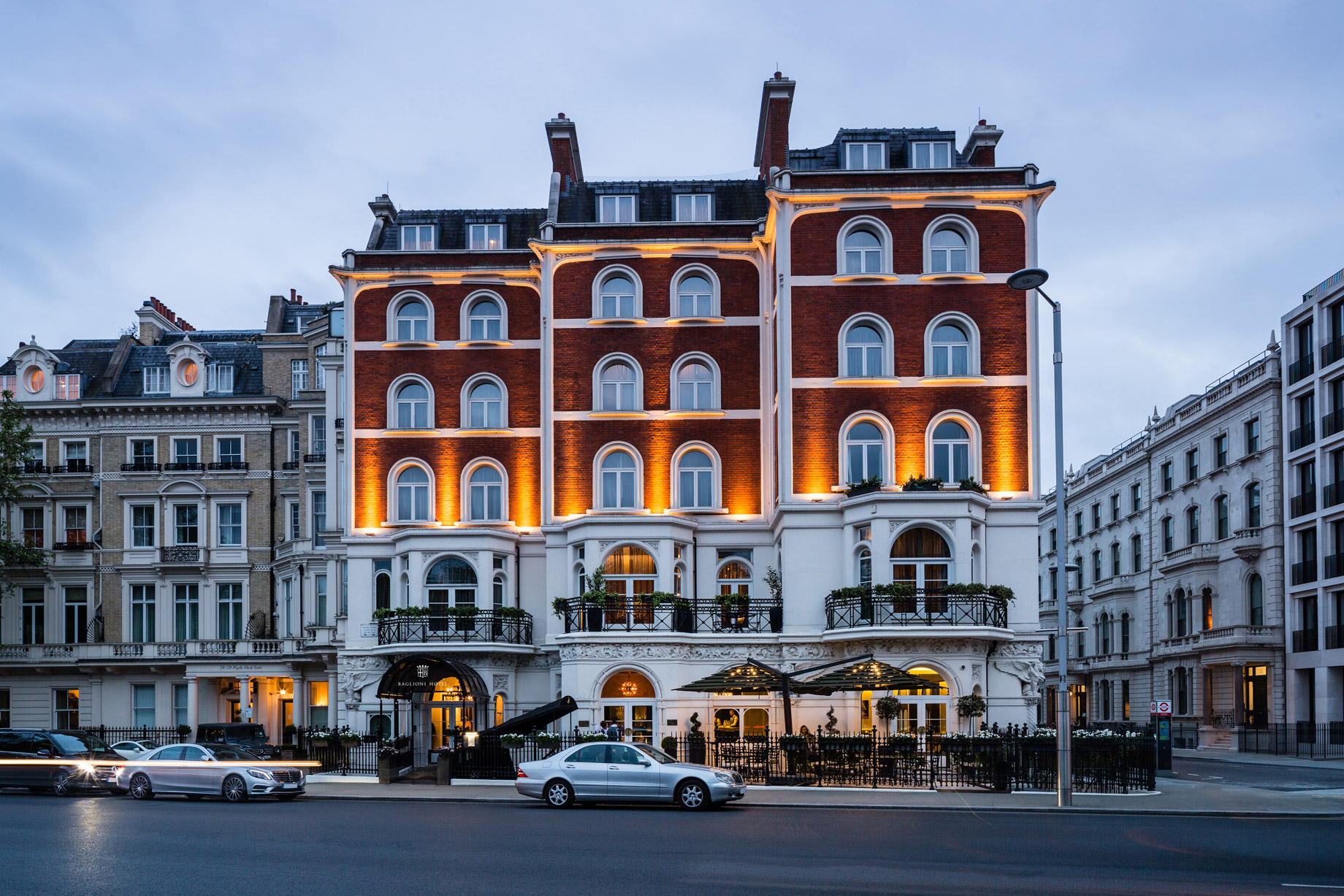 Baglioni Hotel London – South Kensington, London, United Kingdom – Exterior Night