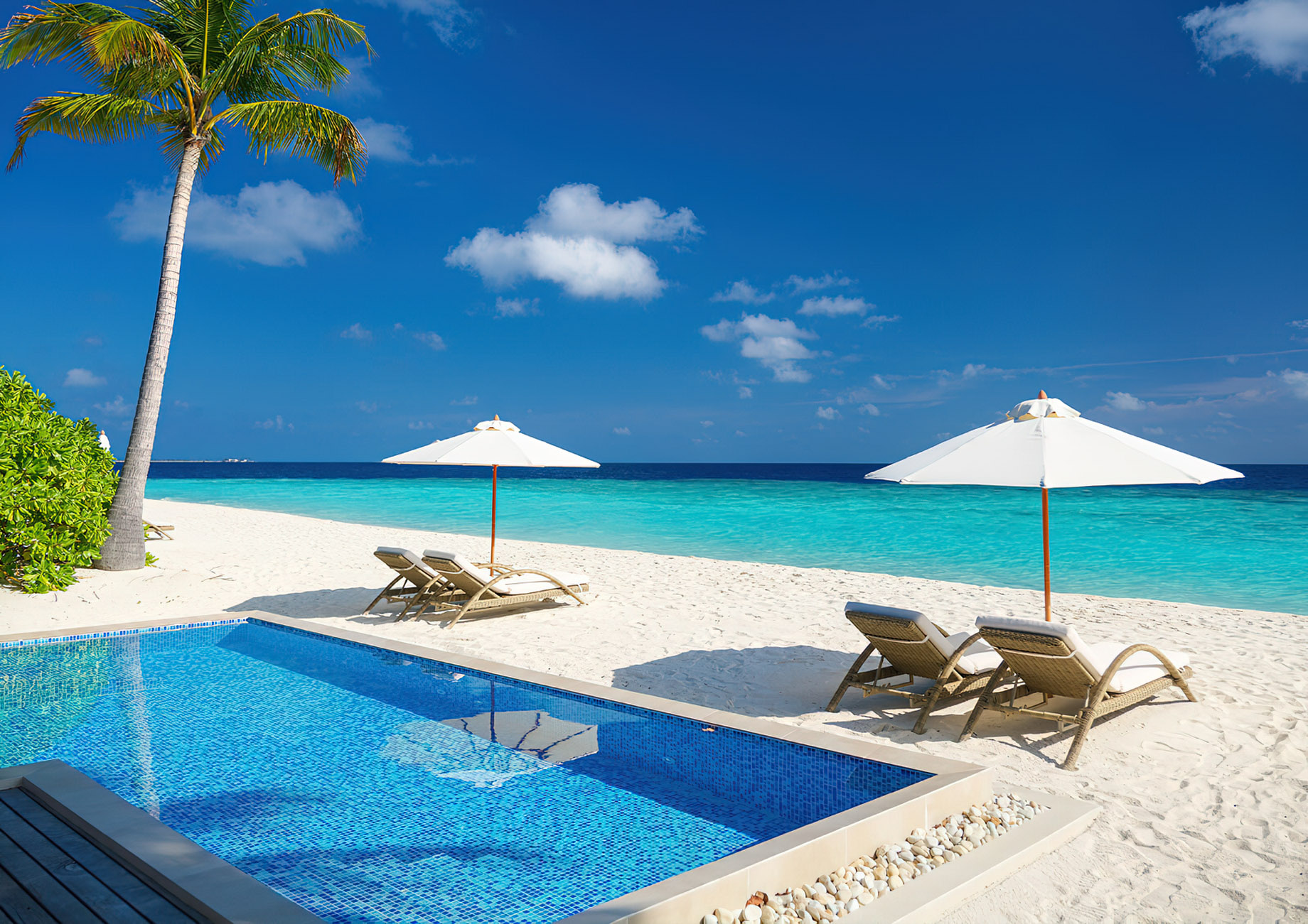 Baglioni Resort Maldives – Maagau Island, Rinbudhoo, Maldives – Beach Villa Pool Ocean View