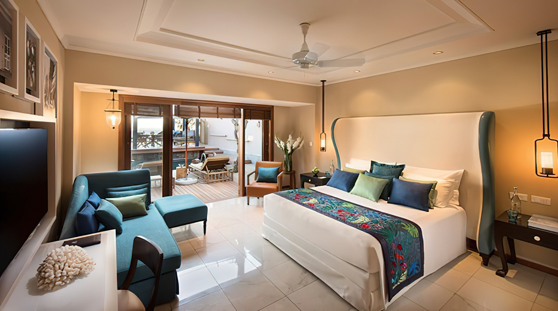Constance Belle Mare Plage Resort – Mauritius – Presidential Villa Bedroom