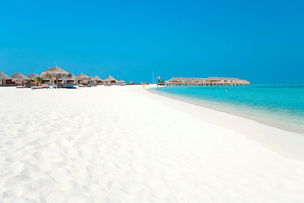 Constance Moofushi Resort - South Ari Atoll, Maldives - Overwater Villas Beach View