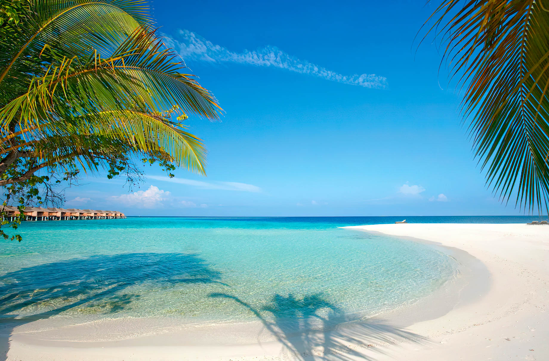Constance Moofushi Resort – South Ari Atoll, Maldives – Beach View