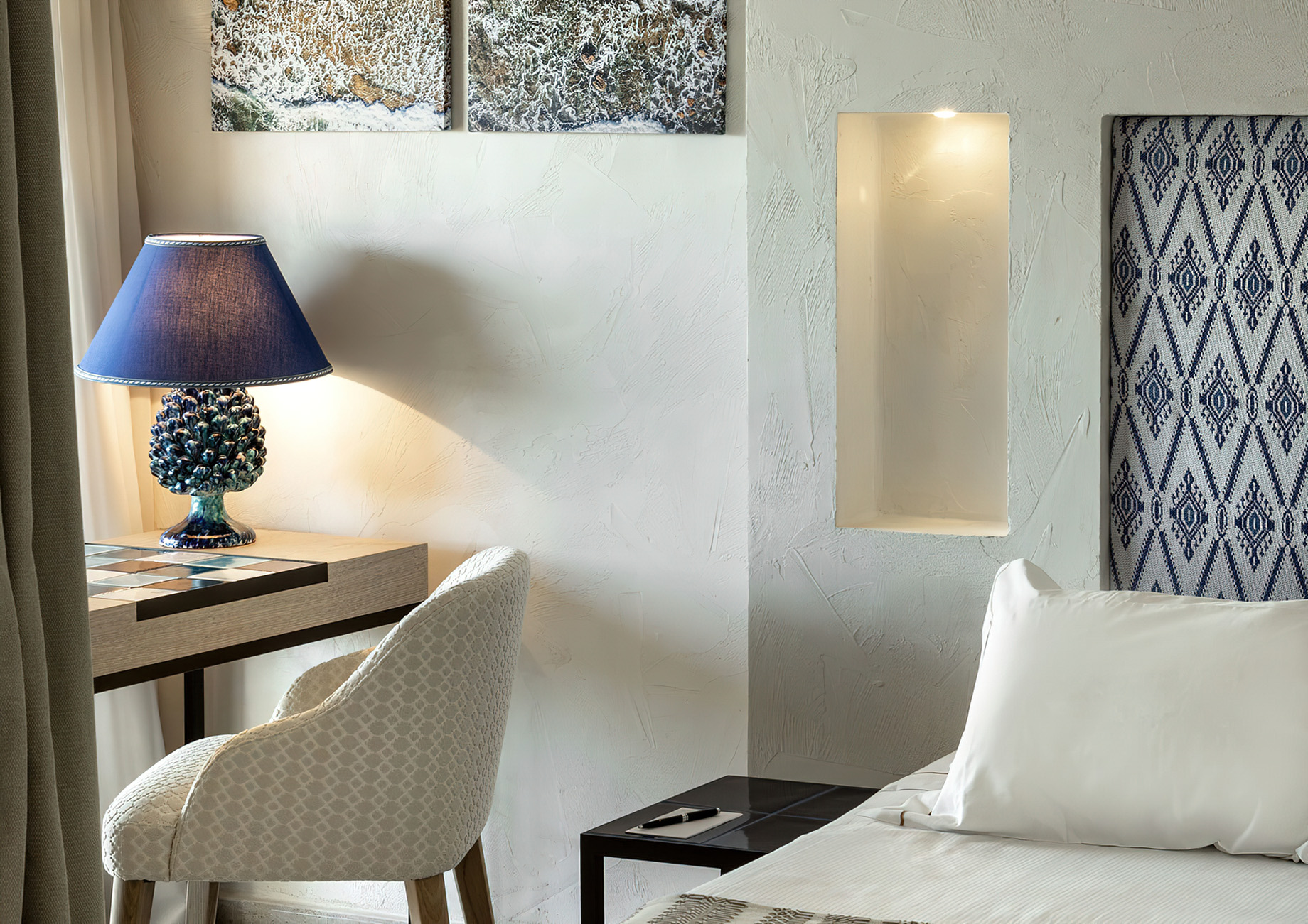 Baglioni Resort Sardinia – San Teodoro, Sardegna, Italy – Junior Suite Sea View Bed