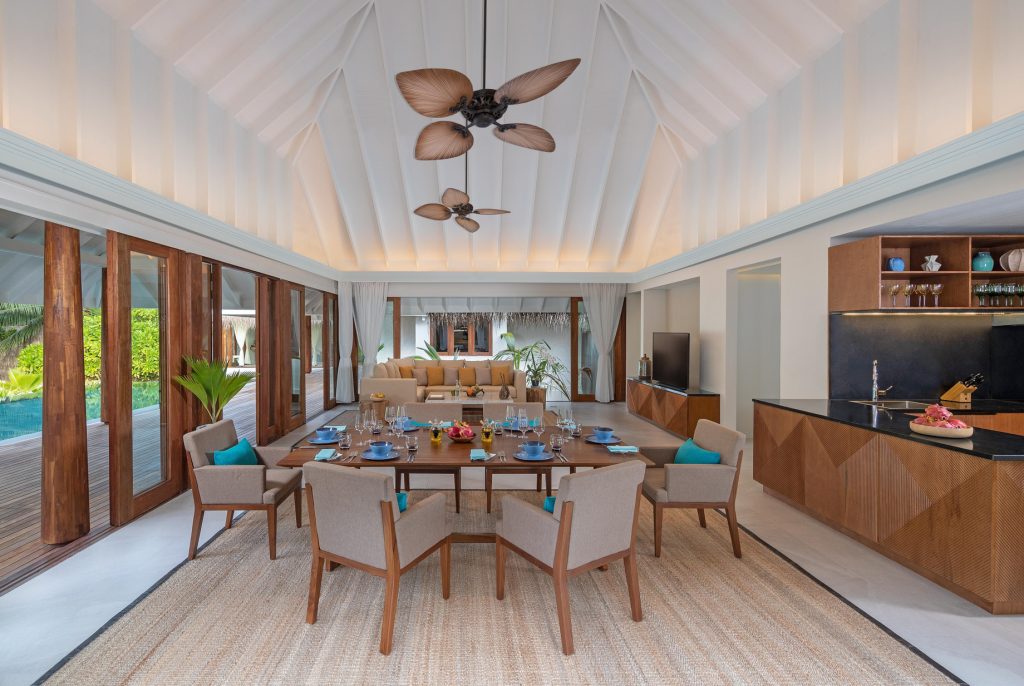 Anantara Kihavah Maldives Villas Resort - Baa Atoll, Maldives - Two Bedroom Beach Pool Residence Living Area