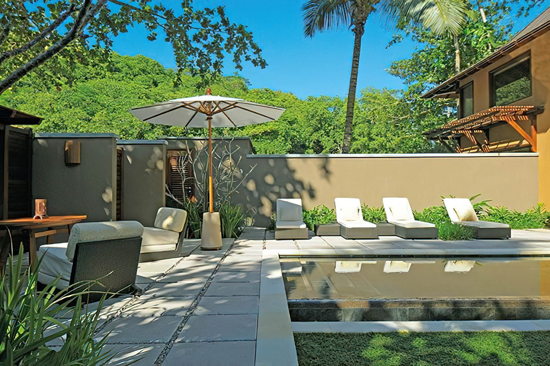 Constance Ephelia Resort – Port Launay, Mahe, Seychelles – Beach Villa Pool Deck