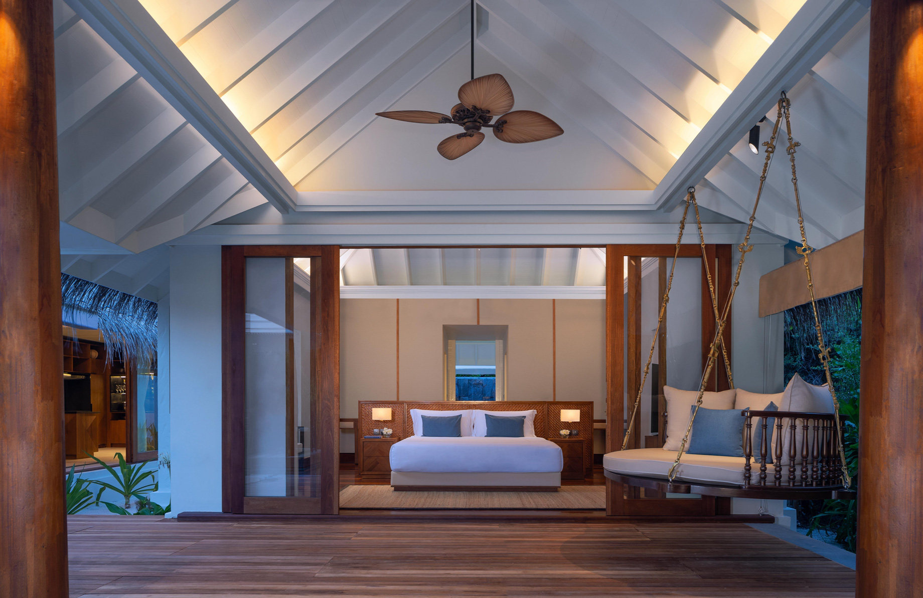 Anantara Kihavah Maldives Villas Resort - Baa Atoll, Maldives - Two Bedroom Beach Pool Residence Bedroom