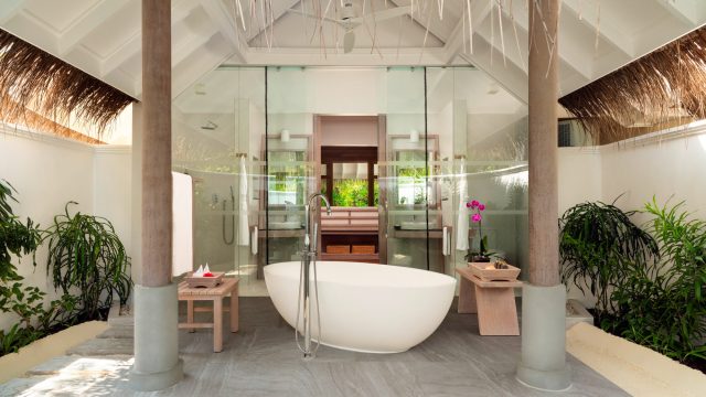 Anantara Thigu Maldives Resort - South Male Atoll, Maldives - Two Bedroom Family Beach Pool Villa Bathroom