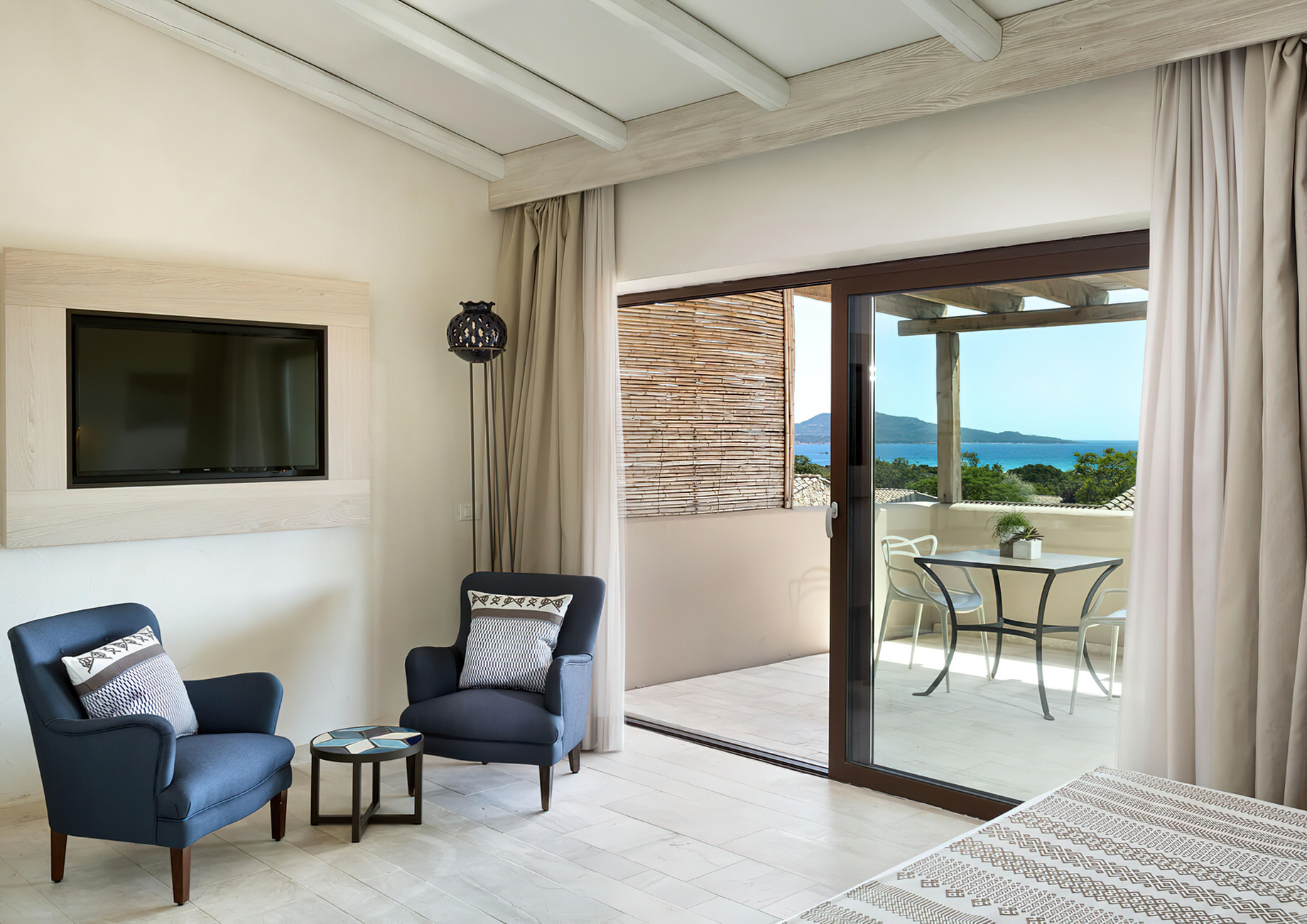 Baglioni Resort Sardinia – San Teodoro, Sardegna, Italy – Junior Suite Sea View Sitting Area