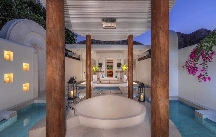 Anantara Kihavah Maldives Villas Resort - Baa Atoll, Maldives - Two Bedroom Beach Pool Residence Bathroom