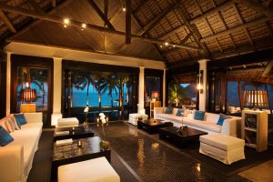 Constance Belle Mare Plage Resort - Mauritius - Lobby Night View