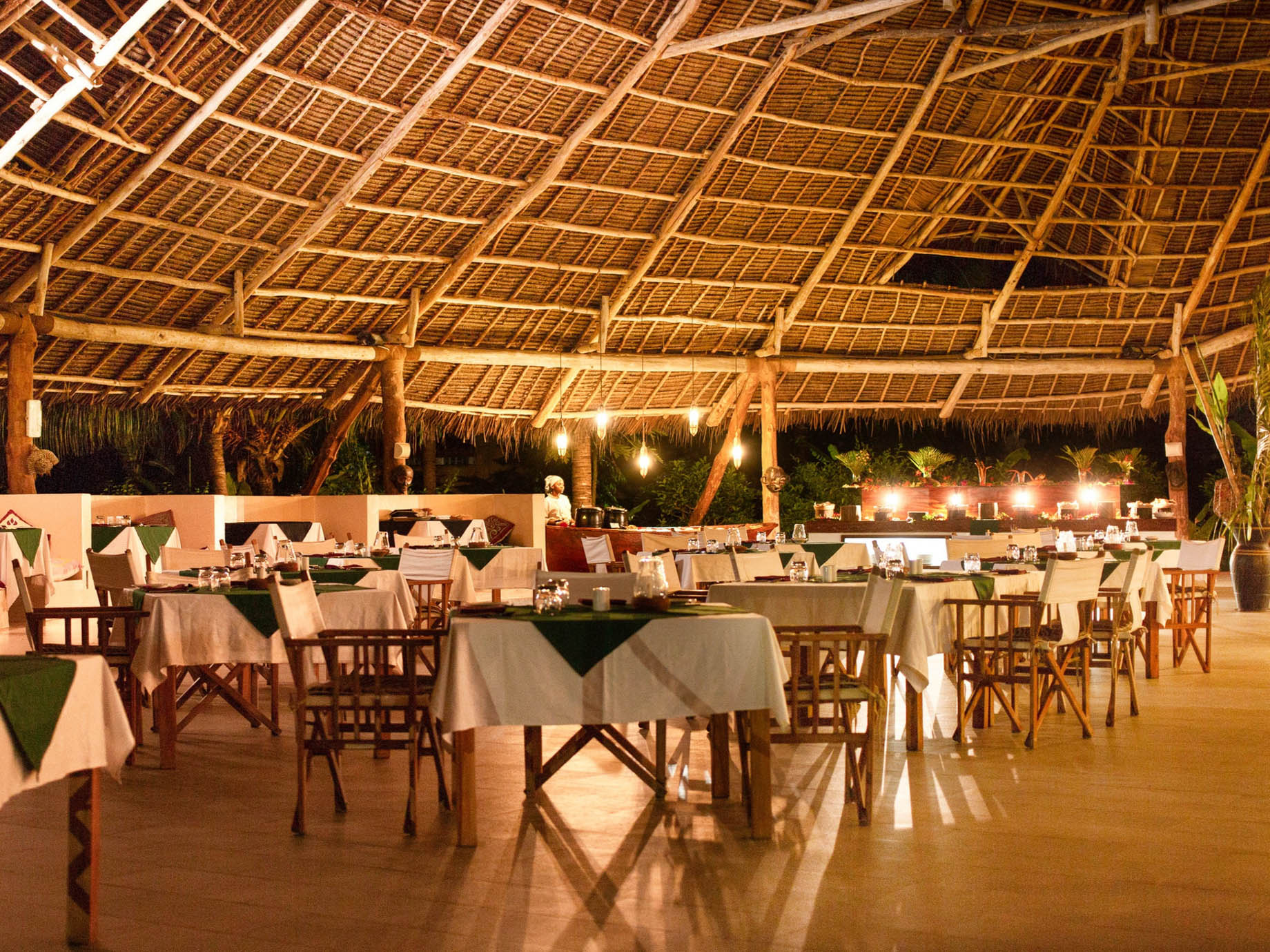 Gold Zanzibar Beach House & Spa Resort – Nungwi, Zanzibar, Tanzania – Kilimanjaro Restaurant Evening Dining
