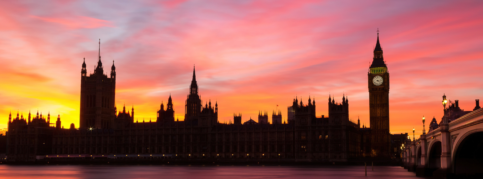 Baglioni Hotel London – South Kensington, London, United Kingdom – Palace of Westminster Sunset