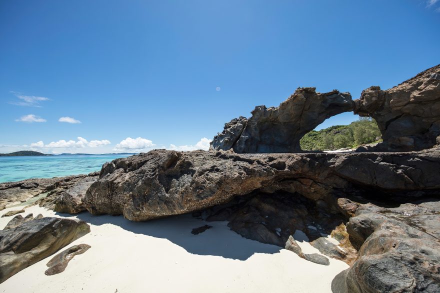 Constance Tsarabanjina Island Resort - Madagascar - Beach Rock Arch