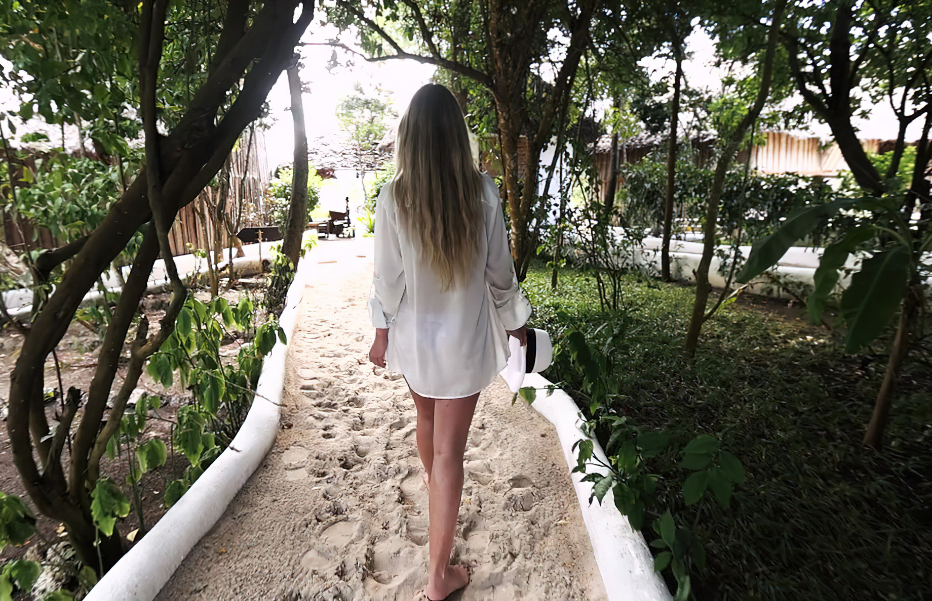 The Island Pongwe Lodge – Pongwe, Zanzibar, Tanzania – Sand Walking Path