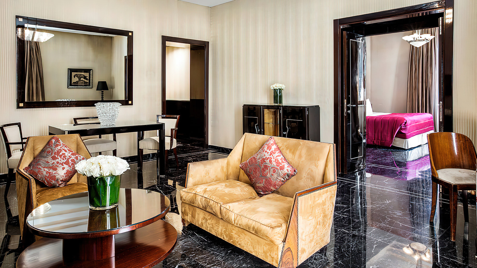 Baglioni Hotel Regina, Roma - Rome, Italy - Dolce Vita Suite Living Room