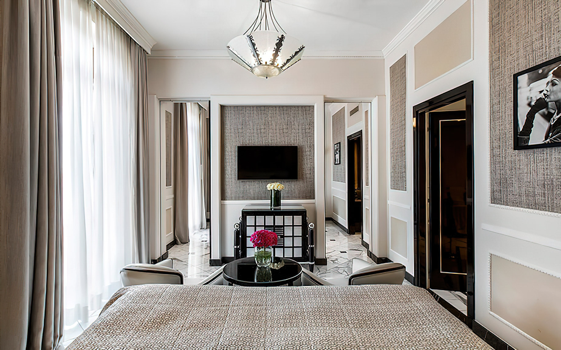 Baglioni Hotel Regina, Roma - Rome, Italy - Deluxe Suite Bedroom