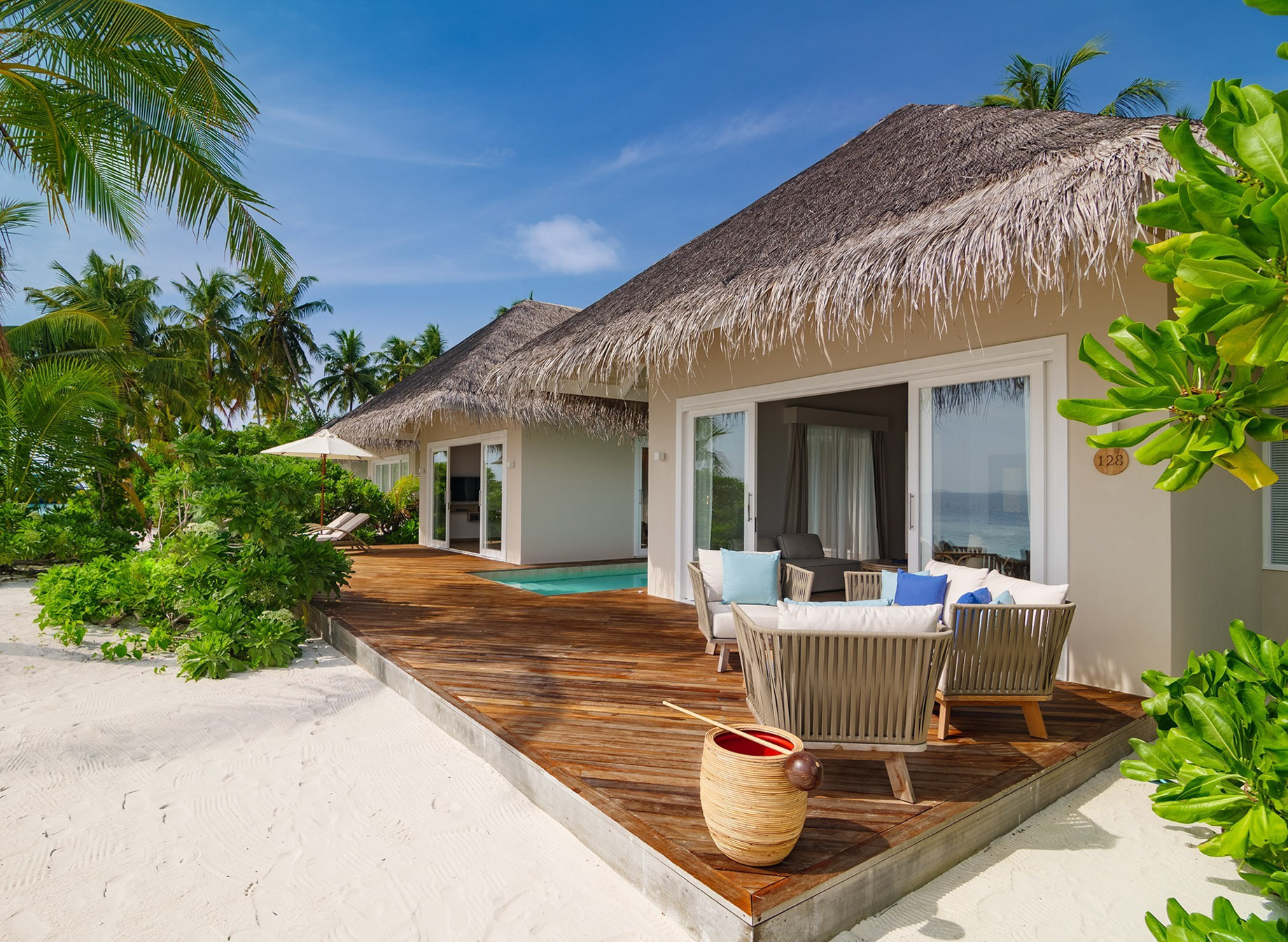 Baglioni Resort Maldives – Maagau Island, Rinbudhoo, Maldives – Beach Villa Pool Suite Deck