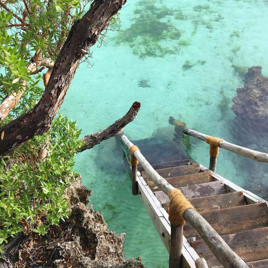 The Island Pongwe Lodge - Pongwe, Zanzibar, Tanzania - Stairs Down to Water