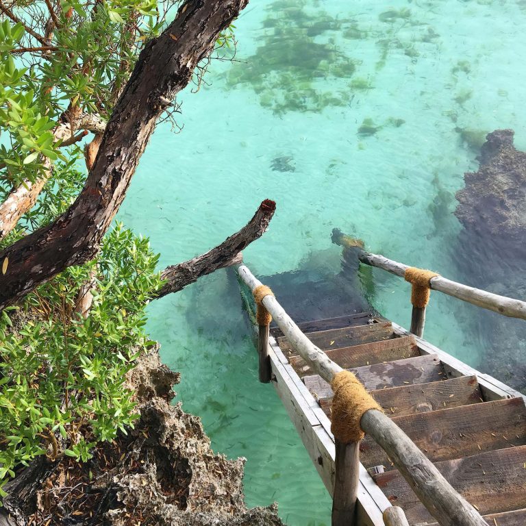 The Island Pongwe Lodge – Pongwe, Zanzibar, Tanzania – Stairs Down to Water