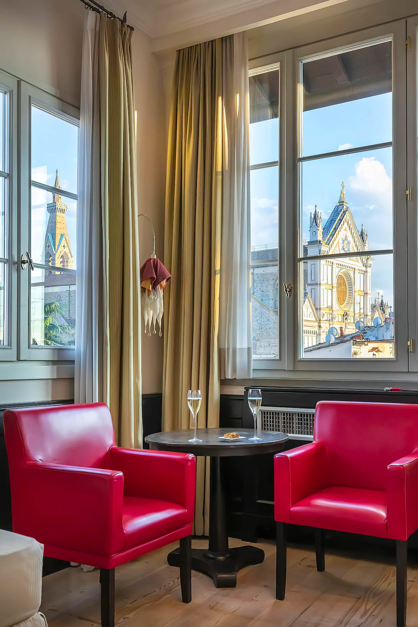 Relais Santa Croce By Baglioni Hotels & Resorts – Florence, Italy – View Basilica of Santa Croce in Florence