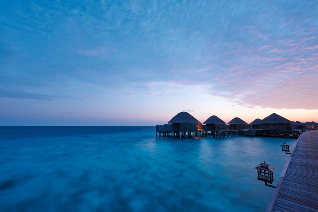 Constance Halaveli Resort - North Ari Atoll, Maldives - Overwater Sunset View