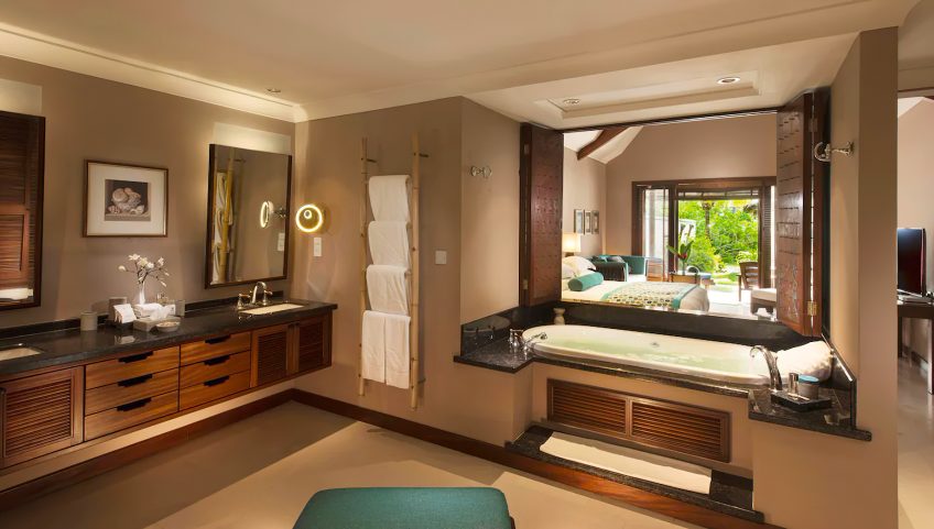 Constance Lemuria Resort - Praslin, Seychelles - Pool Villa Bathroom