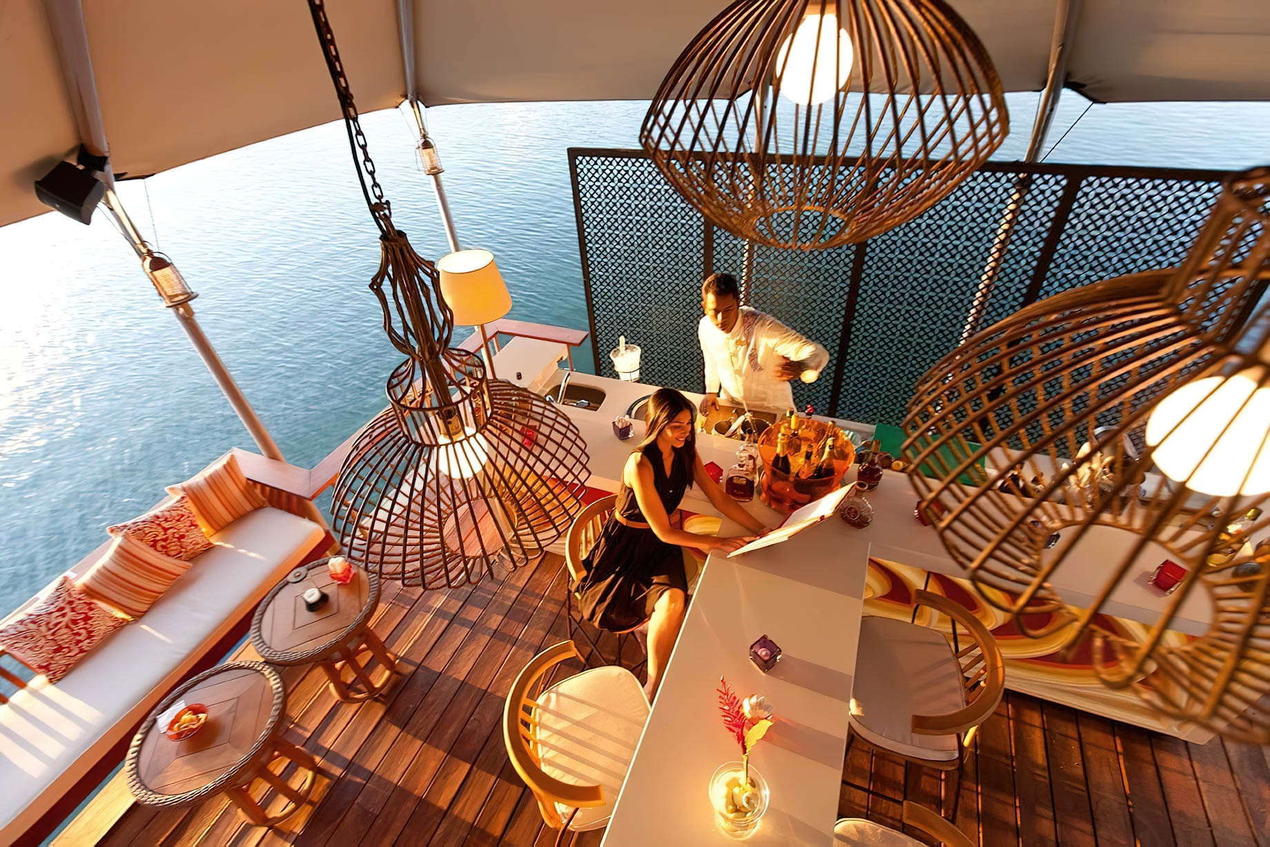 Constance Prince Maurice Resort – Mauritius – Floating Bar